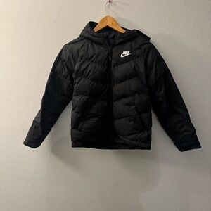 Nike Black Hooded Jacket